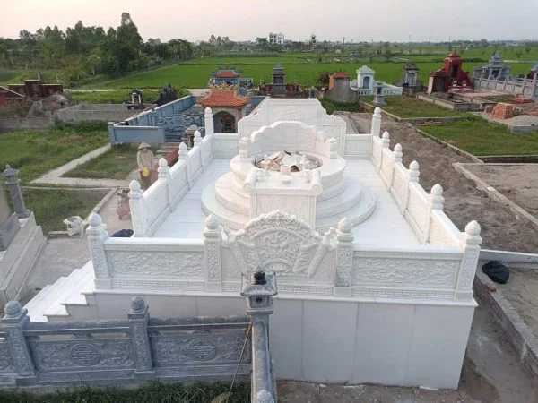 Lăng mộ đá trắng vẻ đẹp thẩm mỹ cao