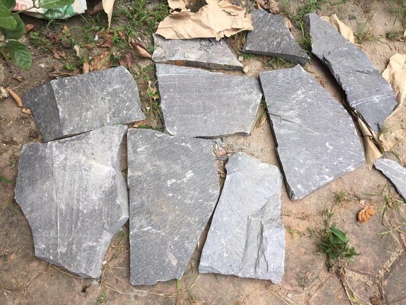 Kích thước của đá rối lát sân vườn đa dạng tùy vào diện tích