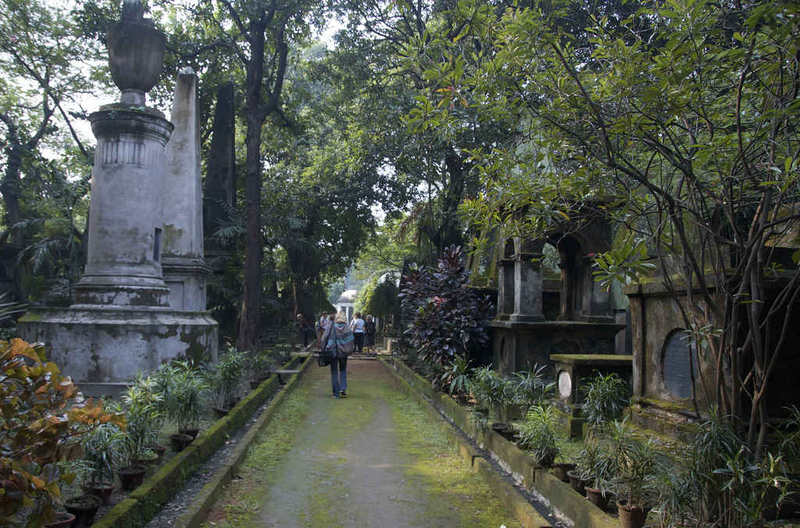 Nghĩa trang South Park Street tại Kolkata, Ấn Độ