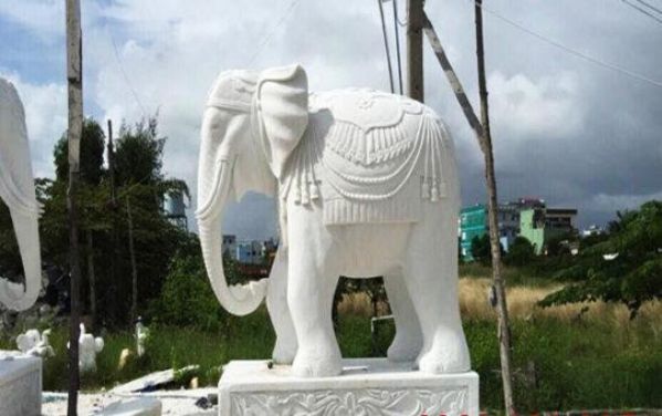 tượng voi đá phong thủy
