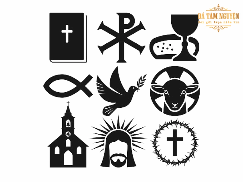 Biểu tượng Cơ Đốc giáo hình thành qua quá trình truyền bá du nhập văn hoá 