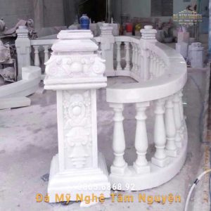 Lan can đá hoa cương nguyên khối S515199372F75