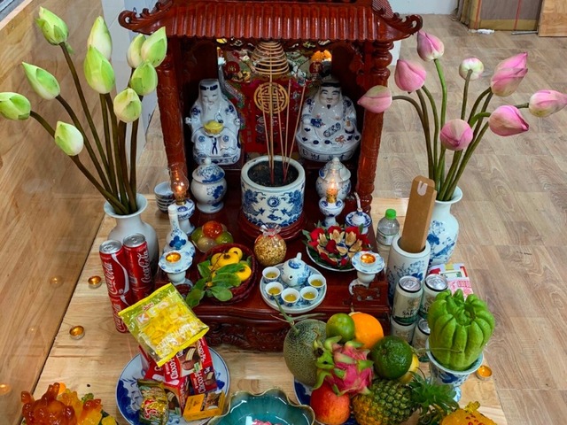 Sai lầm trong bài trí bàn thờ ông Địa