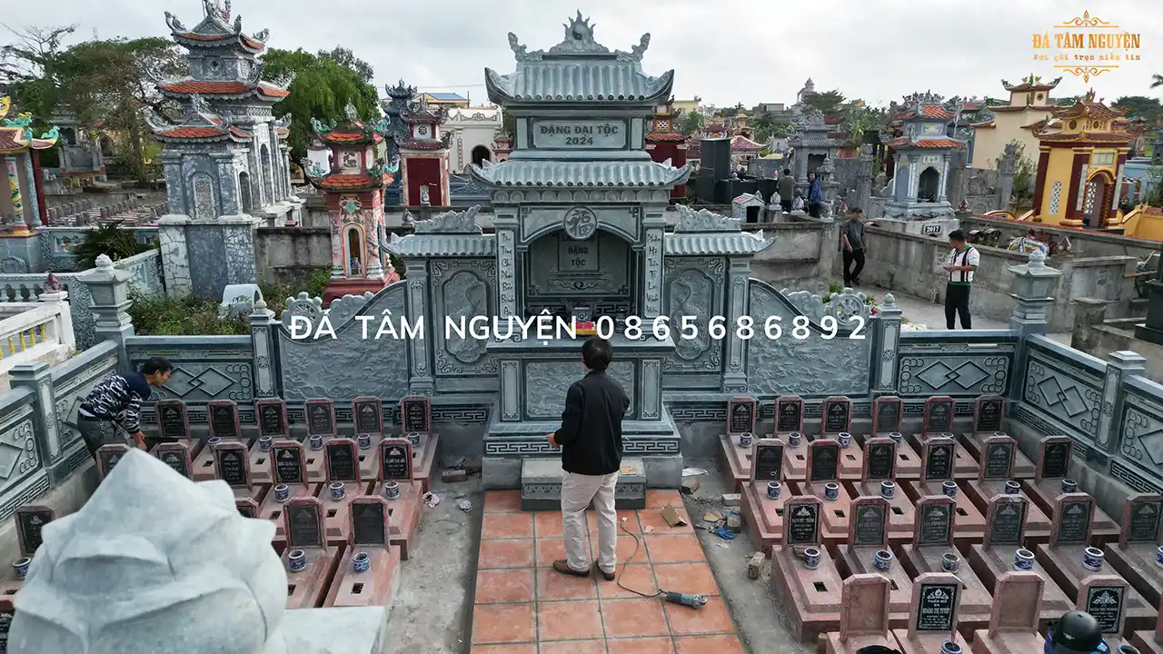 Lăng Mộ Đá LMD12 – Mẫu Sang Trọng, Cao Cấp Tại Nam Định