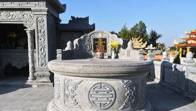 Kích thước đường kính của mộ tròn